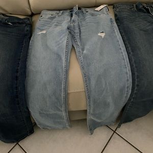 Hollister jeans.